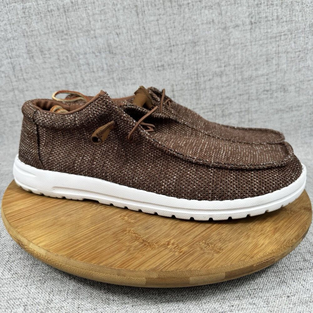 32 Cool Canvas Slip On Shoes Men's 12 Casual Loafers